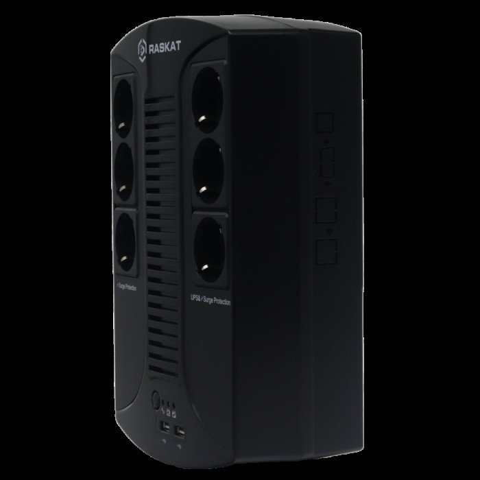 Источник бесперебойного питания  ИБП Raskat VS-850VA 850VA, 510Вт, 6хCEE 7