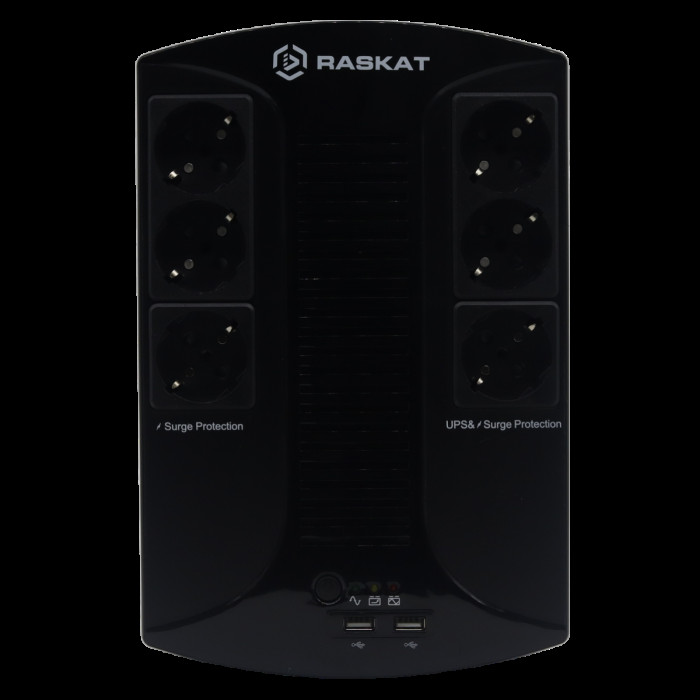 Источник бесперебойного питания  ИБП Raskat VS-850VA 850VA, 510Вт, 6хCEE 7