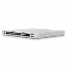 Ubiquiti UniFi Switch Enterprise Campus 48 PoE PoE-коммутатор в стойку, 32х 10G RJ45, 16х 2.5G RJ45, 4х 10G SFP28, мощность PoE 2150 Вт