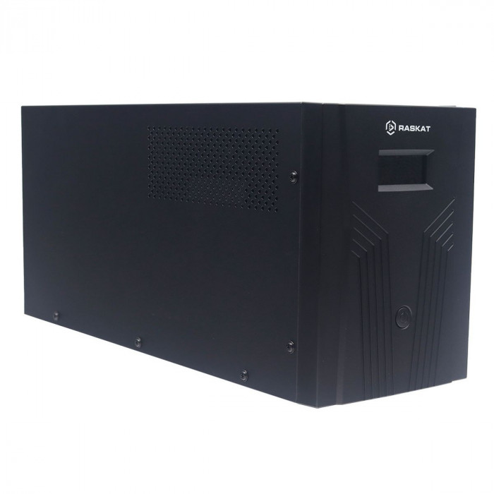 Источник бесперебойного питания  ИБП Raskat HIL-3000VA (3000VA, 1800Вт, 8xIEC320, LCD, USB type-B, 2xRJ-45)