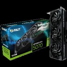Видеокарта Palit RTX5070 INFINITY 3 12GB GDDR7 192bit 3xDP HDMI 3FAN RTL