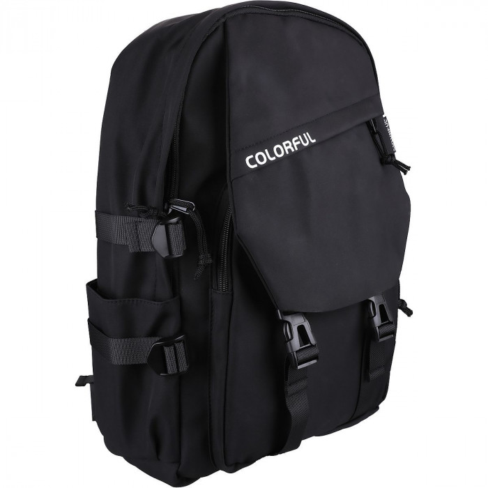 Рюкзак Colorful (QCS190000078) Seven Rainbow black (QB1333-2018)