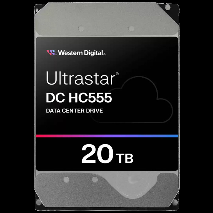 Жесткий диск серверный Western Digital WUH722020CLE604 3.5' 20TB Ultrastar DC HC555 SATA