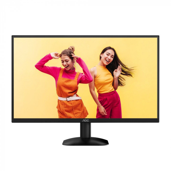 Монитор 23.8' AOC 24B35HM2  VA, 1920x1080, 100Hz, 4ms, 250сd/m, 4000:1 | VGA , HDMI(1.4) | ExPSU, Vesa 100, Black