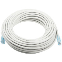 Кабельная сборка Hyperline PC-LPM-UTP-RJ45-RJ45-C6-20M-LSZH-GY Патч-корд U/UTP, Cat.6 (100% Fluke Component Tested), LSZH, 20м, серый
