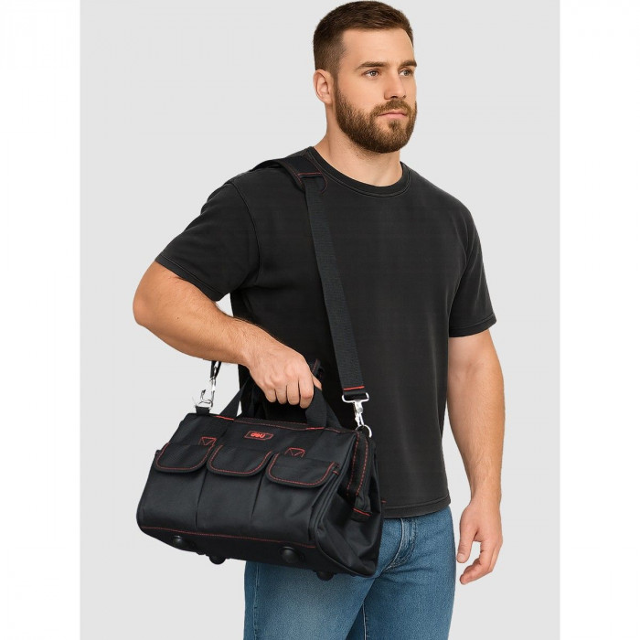 Сумка для инструментов Deli DL430902 'Black Edition'