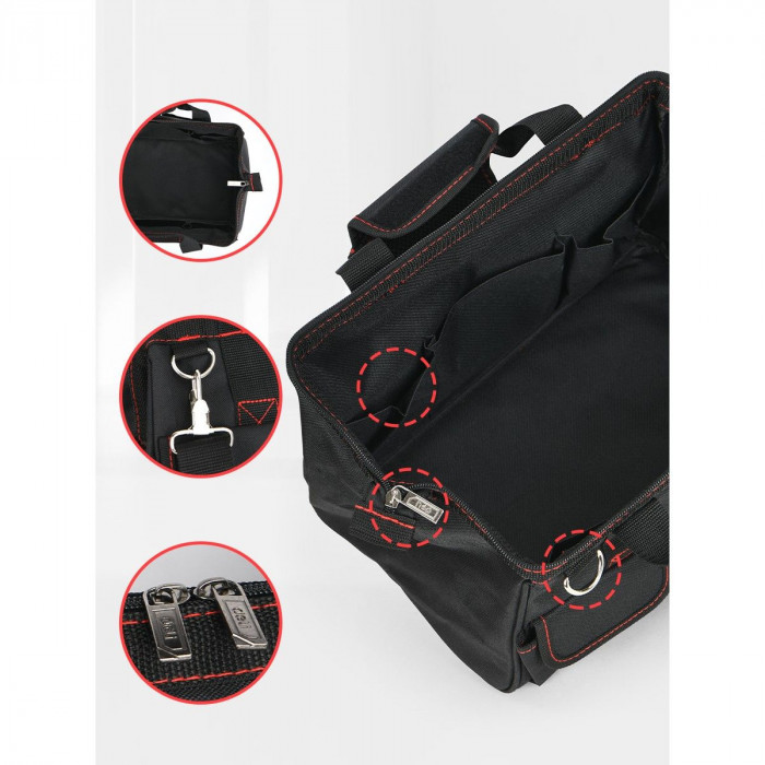 Сумка для инструментов Deli DL430902 'Black Edition'