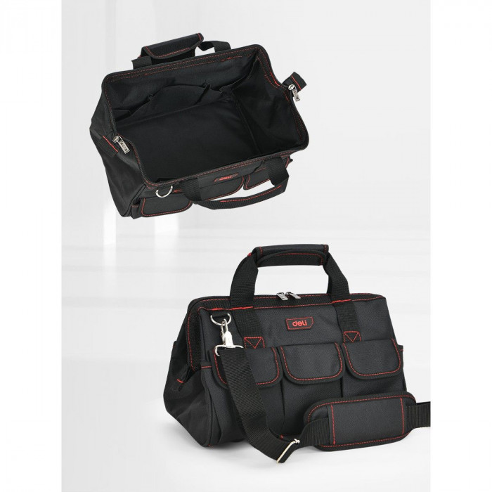 Сумка для инструментов Deli DL430902 'Black Edition'