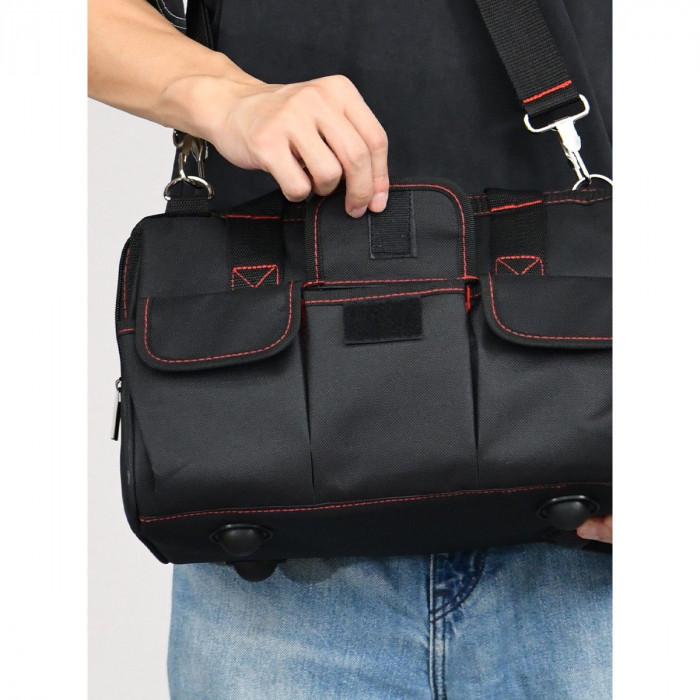 Сумка для инструментов Deli DL430902 'Black Edition'