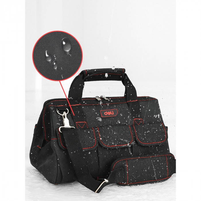 Сумка для инструментов Deli DL430902 'Black Edition'
