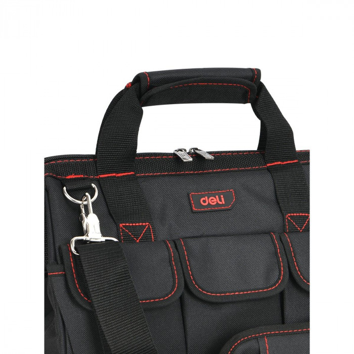 Сумка для инструментов Deli DL430902 'Black Edition'