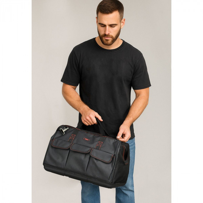 Сумка для инструментов Deli DL430906 'Black Edition'