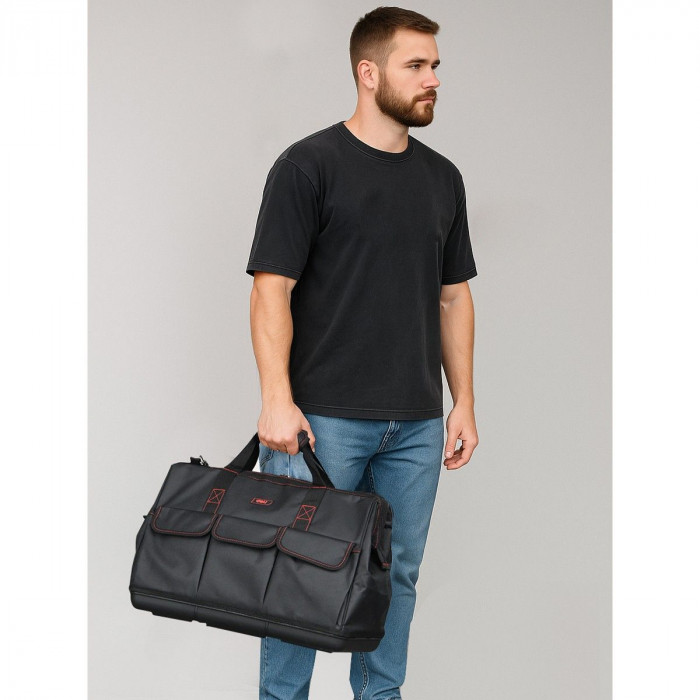 Сумка для инструментов Deli DL430906 'Black Edition'