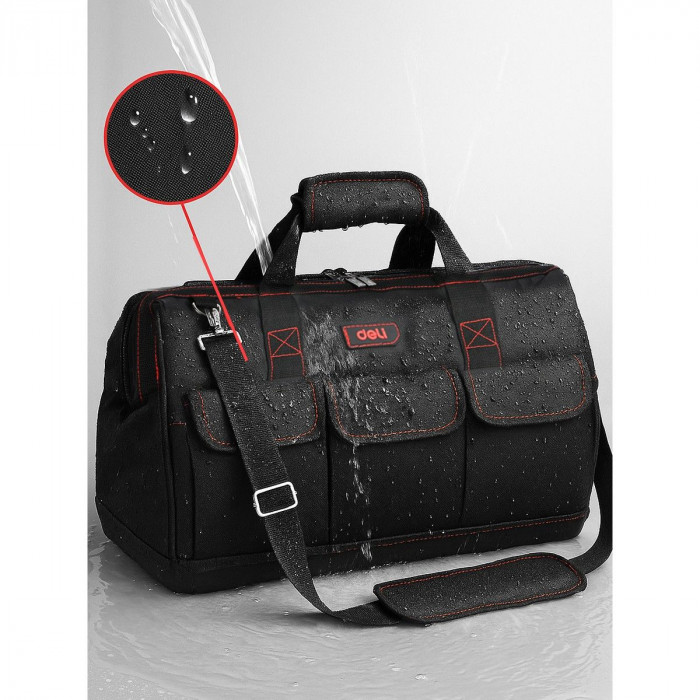 Сумка для инструментов Deli DL430906 'Black Edition'