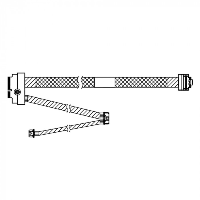 Комплектующие корпусов Lenovo ThinkSystem SR630 V3 M.2 NVMe 2-Bay RAID Cable Kit (Cable kit for use with ThinkSystem M.2 NVMe 2-Bay RAID Adapter)