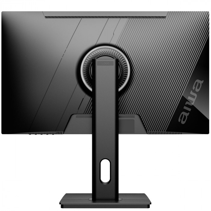 Монитор 24.5' AIWA MD2510  IPS, 1920x1080, 240Hz, 1ms, 350сd/m, 1000:1, HDR | 2xHDMI(2.0), 2xDP(1.2) | HAS, Pivot, Swivel, ExPSU, Speakers, Vesa 75, Black
