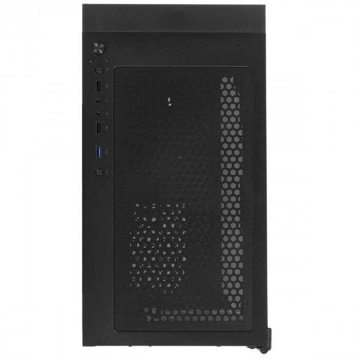 Корпус SOEYI «AX8-B20 SOEYI ATX case with black coating front panel with flat bigger mesh, without»