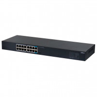 Коммутатор Dahua 16-port Gigabit RJ45 Non-PoE Switch, Metal case