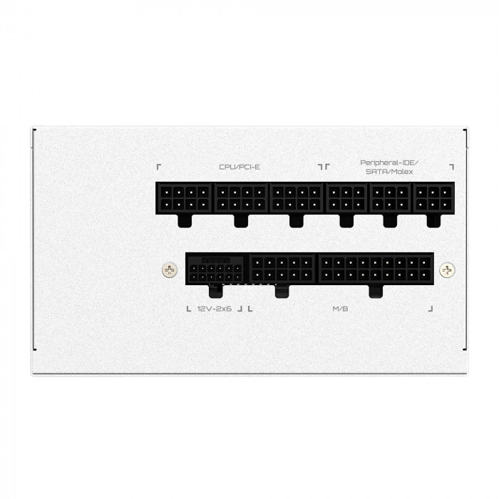 Блок питания ПК Gigabyte UD1000GM PG5 ICE 1000W, 80Plus, Gold, Полностью модульный, White colour