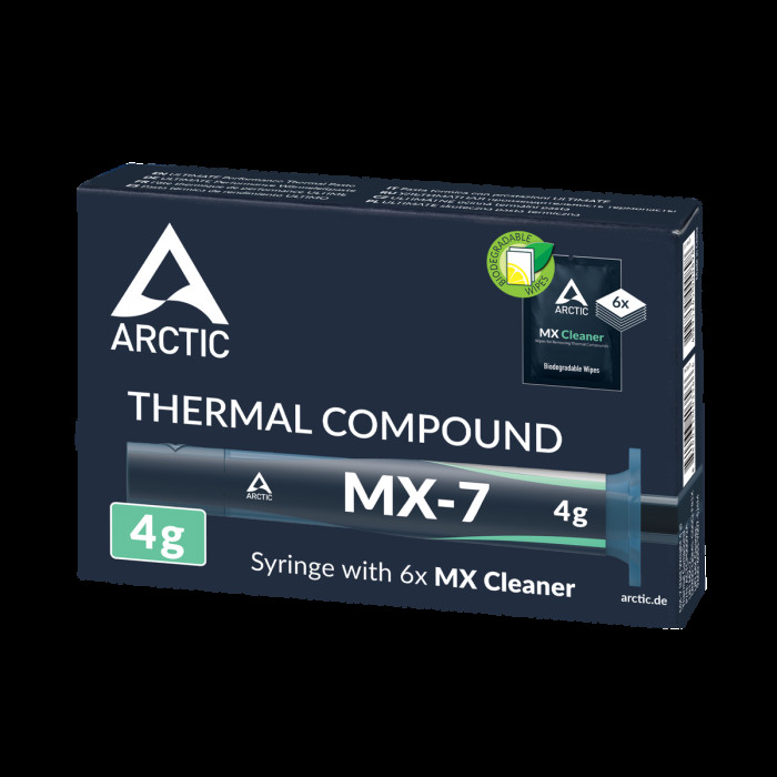 Термопаста Arctic Cooling MX-7 Thermal Compound 4-gramm  with 6pcs MX Cleaner (ACTCP00092A)