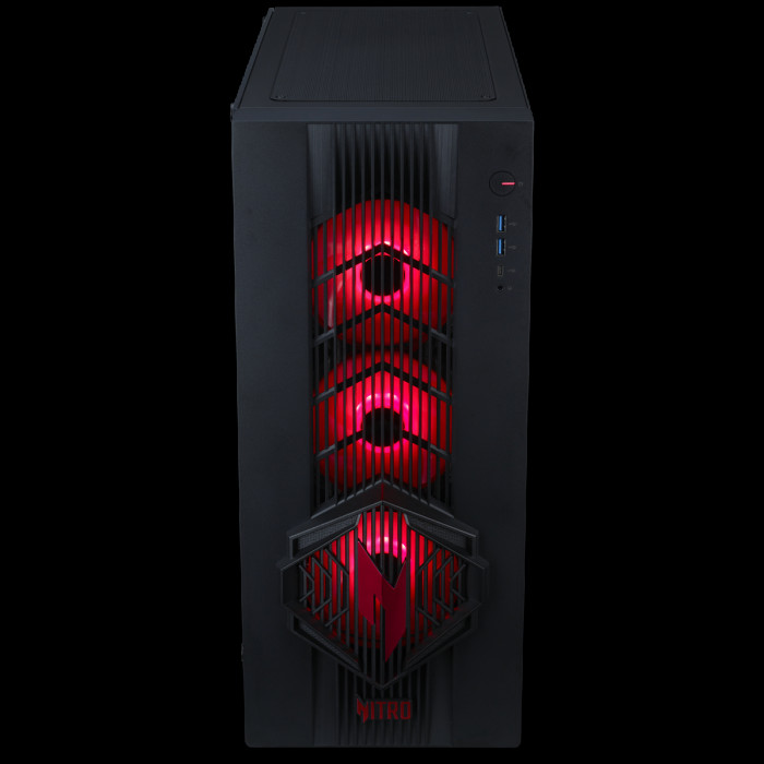 Настольный ПК Acer Nitro 70 N70X3D-100 AMD Ryzen 9 9950X3D/32Gb/SSD1Tb/RTX5080 16Gb/PSU 1200W/NoOS/Black (DG.E5ACD.006)
