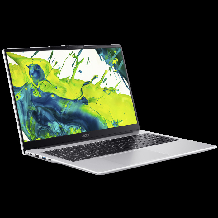 Ноутбук Acer Aspire Lite 15 AL15-74P-569P Intel Core Ultra 5 125H/16Gb (D5)/SSD512Gb/UMA/15.6'/IPS/FHD/1920x1080/60Hz/NoOS/Silver/1.59kg