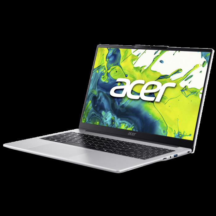Ноутбук Acer Aspire Lite 15 AL15-74P-569P Intel Core Ultra 5 125H/16Gb (D5)/SSD512Gb/UMA/15.6'/IPS/FHD/1920x1080/60Hz/NoOS/Silver/1.59kg
