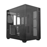 Корпус Case ID-Cooling VIEW 510 Black ATX/ win TG/ no fan/ Gen2 Type C/ CPU 162mm/ GPU 407mm/ no PSU
