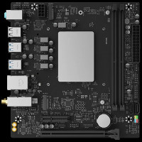Материнская плата Maxsun MS-MoDT 205H D4 WIFI 205H, SoC, 2xDDR4, 1*PCIEx16, 1*PCIEx4, 1*PCIEx1, 4*M.2, 6*USB3.2Gen1, 6*USB2.0, 2*SATA3.0, 1G, M-ATX, RTL