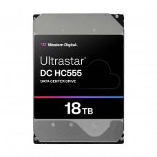 Жесткий диск серверный 3.5' 18TB WD Ultrastar DC HC555 WUH722018CL5204 SAS 12Gb/s, 7200rpm, 512MB, 512e, 0B47747