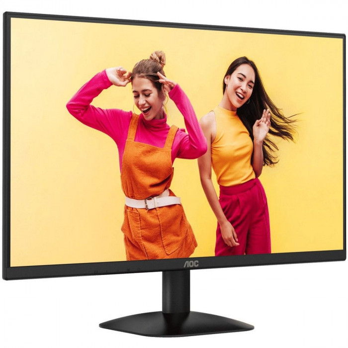 Монитор 23.8' AOC Q24B35 Black (IPS, 2560x1440, HDM(2,0)I+DP(1,4), 4 ms, 178°/178°, 250 cd/m, 1300:1, 120Hz, ExPSU)