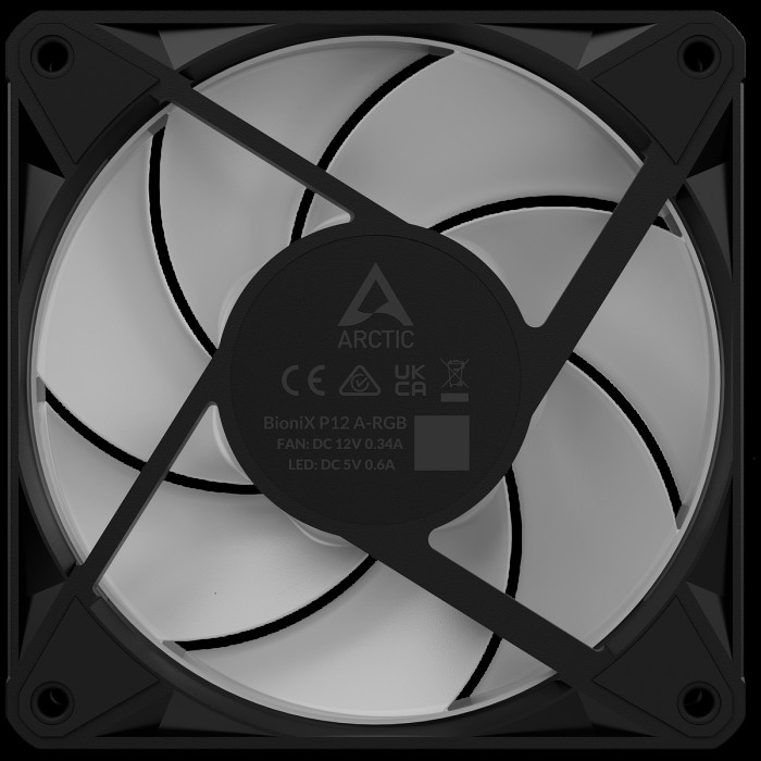 Вентилятор корпусной ARCTIC BioniX P12 A-RGB - 3 Pack (ACFAN00337A)