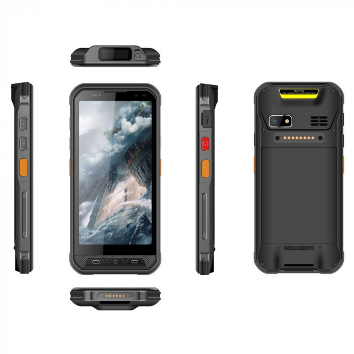 Планшет промышленный Geshem 5.7' Android with Support 12.0 OS google play/ M30 1D/2D Scanner/ IP67 Level