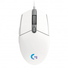 Мышь игровая Logitech G102 LIGHTSYNC White белая, оптическая, 200-8000dpi, 2.1м USB2.0, 6 программируемых кнопок, RGB подсветка, под обе руки