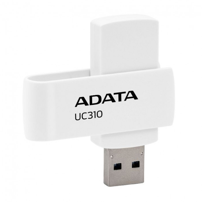 USB накопитель ADATA 256GB USB 3.2 Gen1 UC310-256G-RWH White
