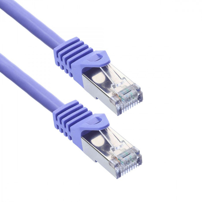 Патч-корд ACD-LPS6A-30P Cat6a SSTP, 27AWG,CU Фиолетовй, 3.0м, (741883)