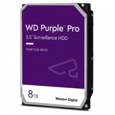 Жесткий диск Western Digital 3.5' 8TB Purple Surveillance HDD WD85PURZ  SATA 6Gb/s - 5640 rpm