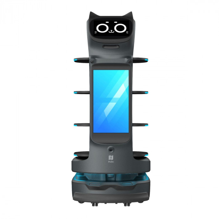 Сервисный робот-доставщик PuduRobotics модели BellaBot Pro (цвет: черный)