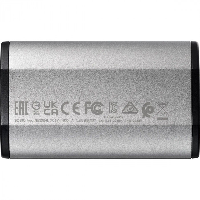 Твердотельный накопитель SSD ADATA 2TB SD810 SD810-2000G-CSG USB 3.2 Gen 2x2 Type-C,2000/2000