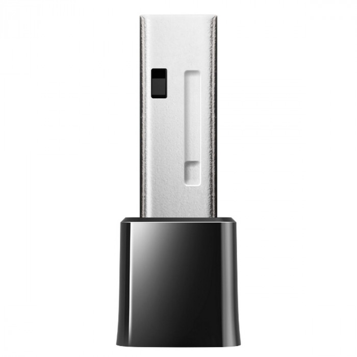 Адаптер беспроводной связи (Wi-Fi) CUDY AC650 Wi-Fi Mini USB Adapter 650Mbps Wi-Fi USB Adapter, Mini Size, 433Mbps at 5GHz + 200Mbps at 2.4GHz, Nano Size, USB 2.0
