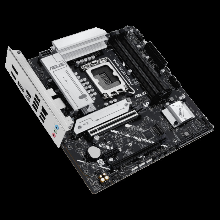 Материнская плата ASUS PRIME B860M-A-CSM LGA1851 mATX 4xDDR5 2xPCIEx16 PCIEx1 2xM.2 USB-C 2xDP HDMI 2.5GLAN