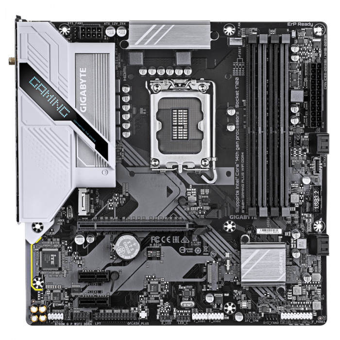 Материнская плата Gigabyte B760M GAMING PLUS WIFI DDR4,