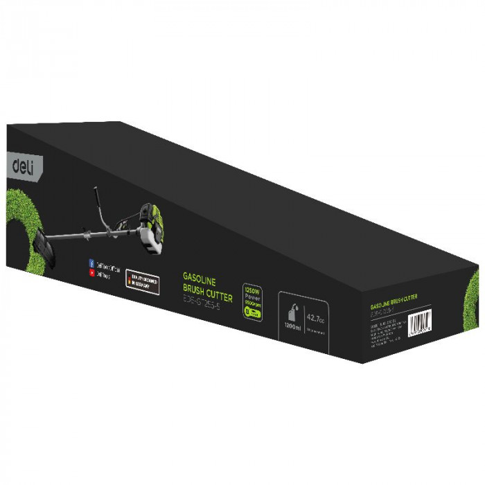 Триммер бензиновый с разборной штангой Deli EDE-GT255-5