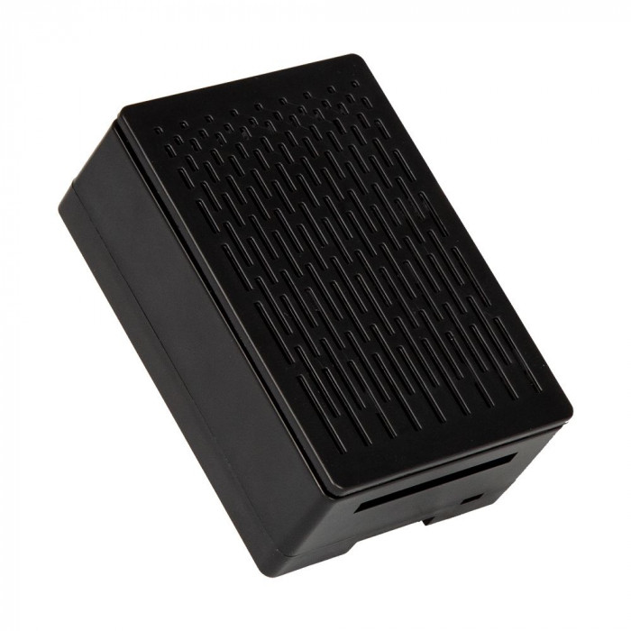 Корпус ACD RA509  Black ABS Case (Install 3010/3007 Fans or 3.5 Inch Touch Screen), совместим с креплением VESA Mount, for Raspberry PI 4B