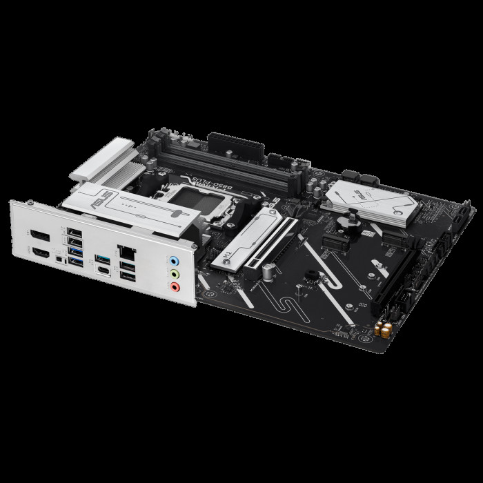 Материнская плата ASUS PRIME B850-PLUS-CSM AM5 ATX 4xDDR5 2xPCIEx16 3xM.2 USB-C DP HDMI 2.5GLAN