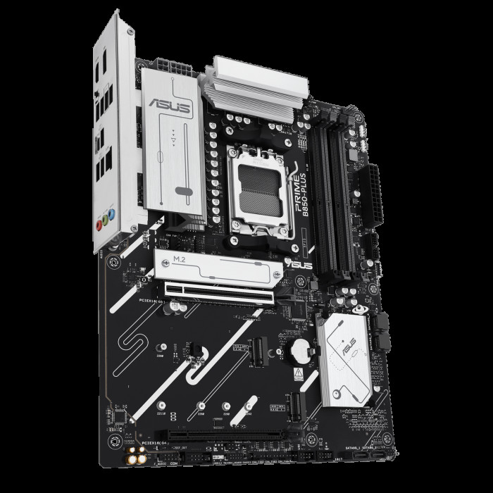 Материнская плата ASUS PRIME B850-PLUS-CSM AM5 ATX 4xDDR5 2xPCIEx16 3xM.2 USB-C DP HDMI 2.5GLAN
