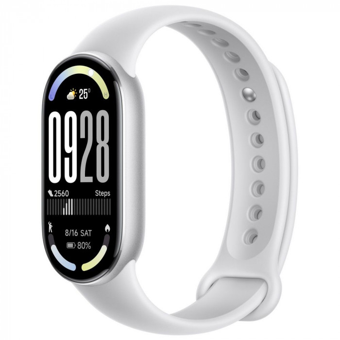 Фитнес-браслет Xiaomi Smart Band 10 серебряный