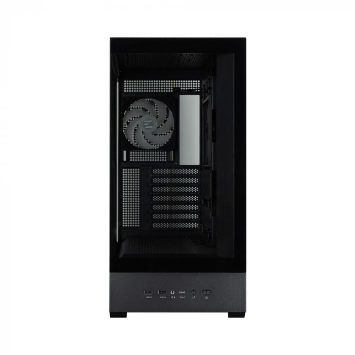 Корпус для ПК Zalman P40 DS Black ATX Mid Tower PC Case, 120mm ARGB Fanx4