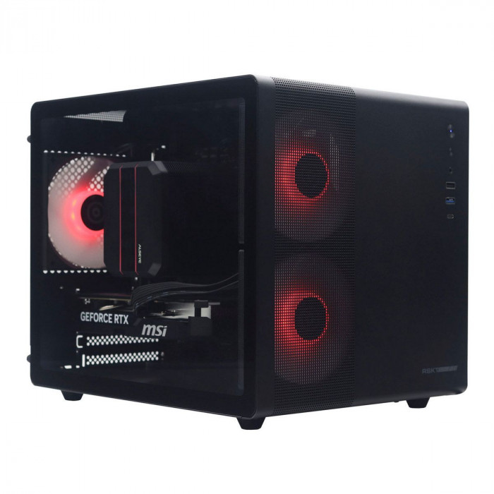 Компьютер Raskat STRIKE 520 (Intel Core i514400F, RAM 32GB, SSD 1TB, NVIDIA RTX 5060 8GB, noOS, black)