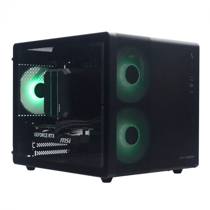 Компьютер Raskat STRIKE 520 (Intel Core i514400F, RAM 32GB, SSD 1TB, NVIDIA RTX 5060 8GB, noOS, black)